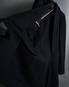 "BURBERRYS Blue Label" 96's-99's Classical detail tailored jacket