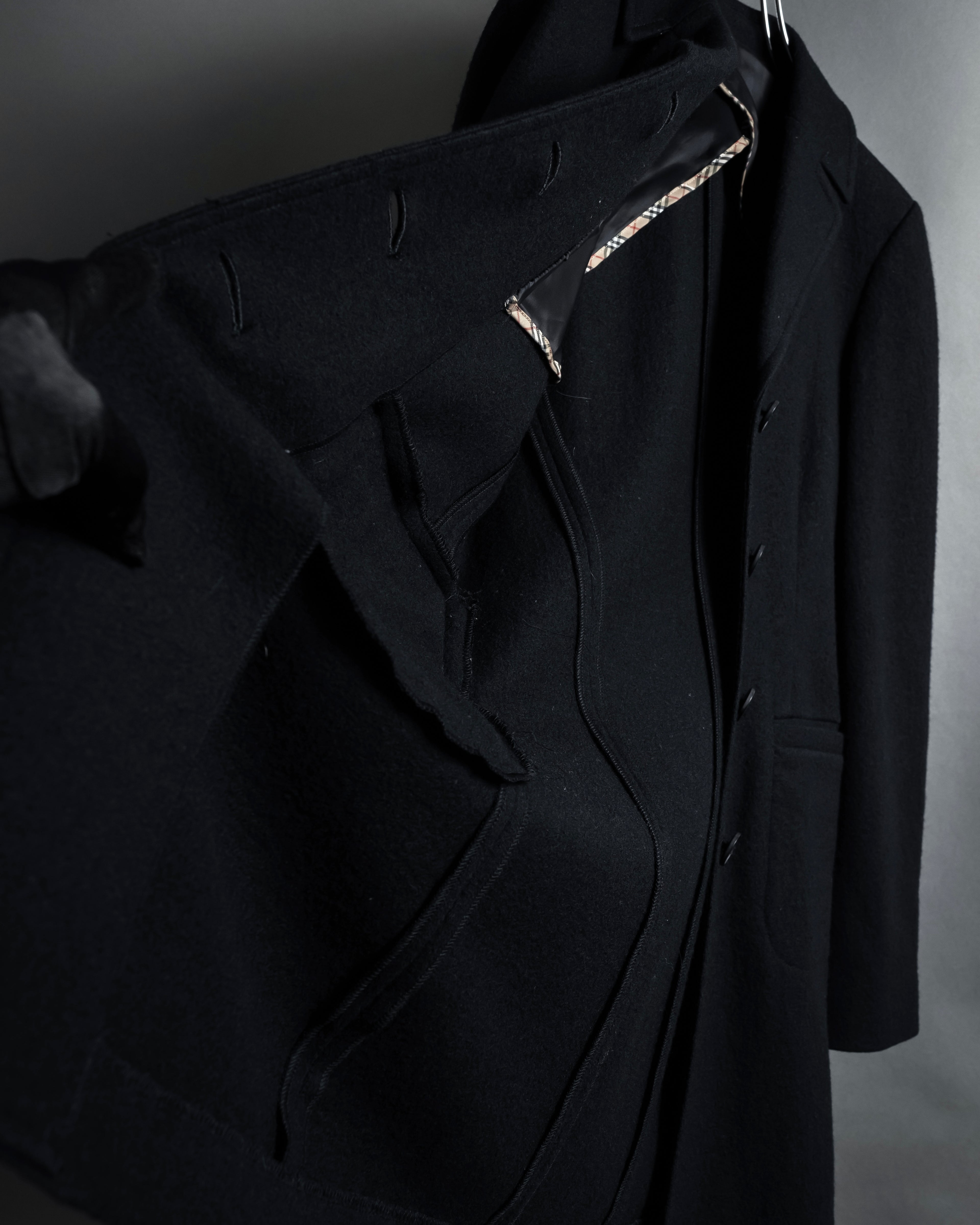 "BURBERRYS Blue Label" 96's-99's Classical detail tailored jacket