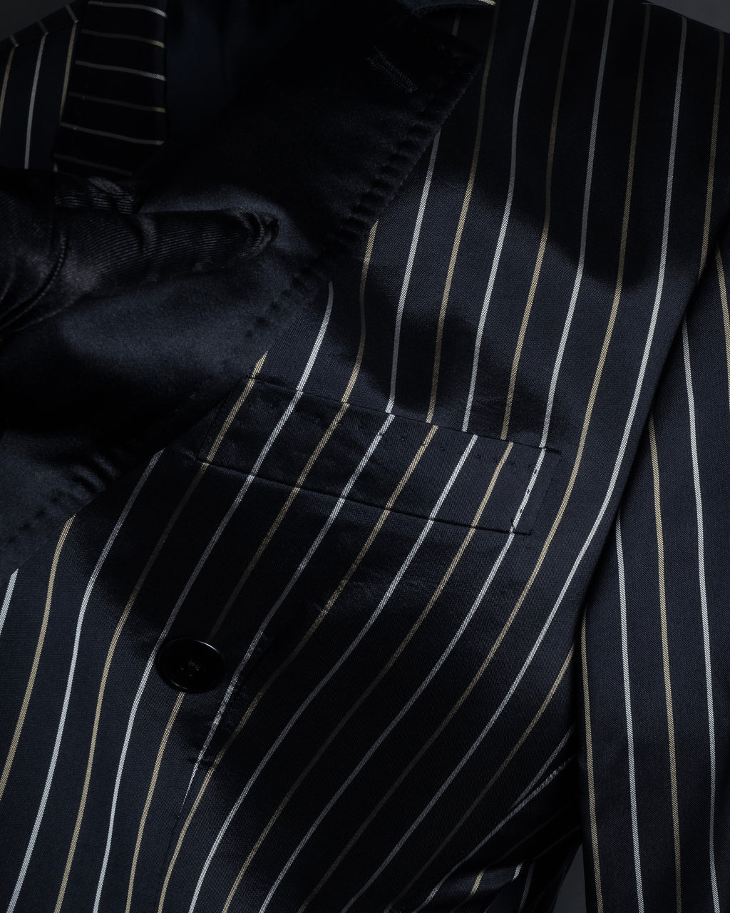 "Dolce & Gabbana" Silk design double-breasted tailored jacker