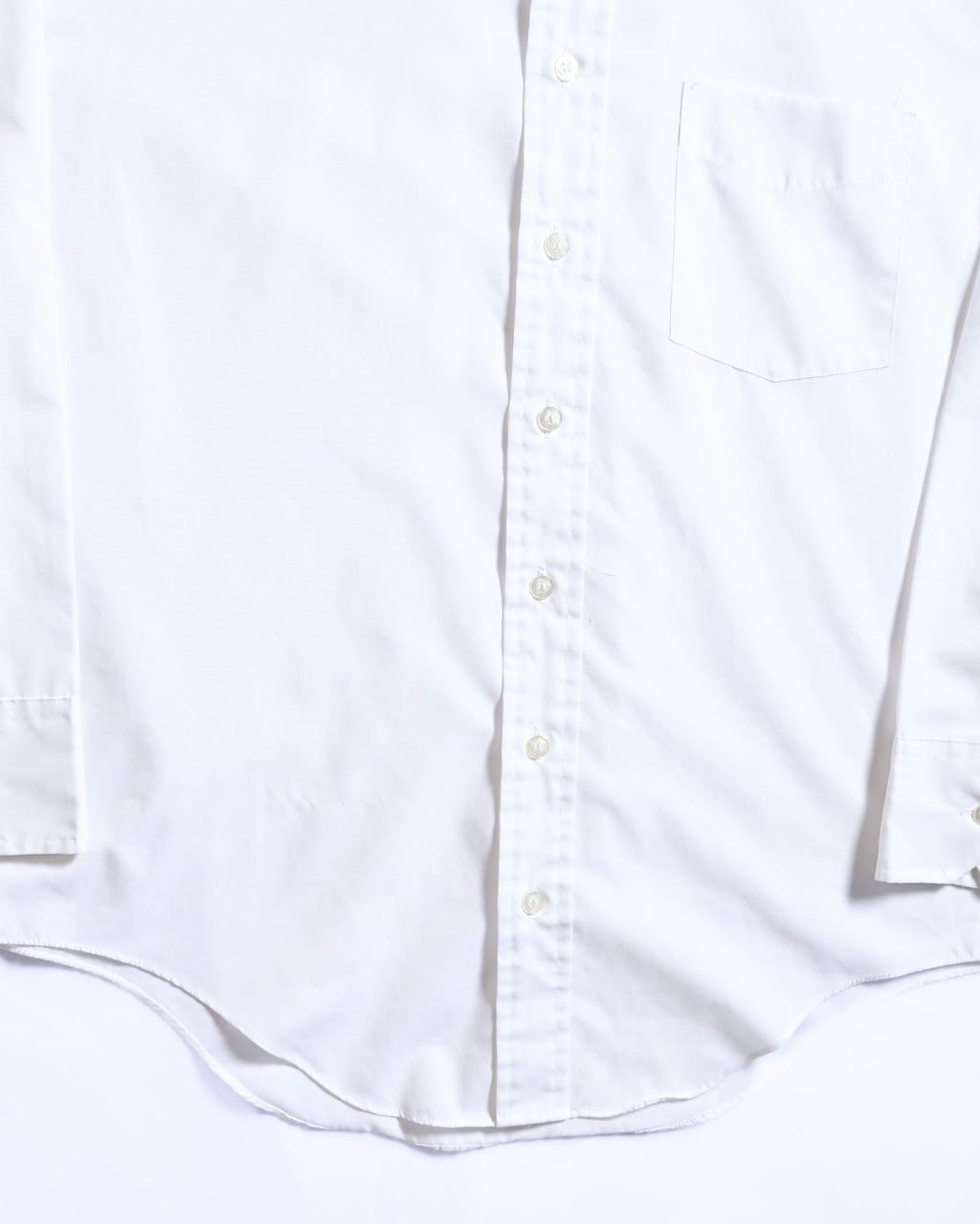 VINTAGE/ Pointed Collar White Shirt
