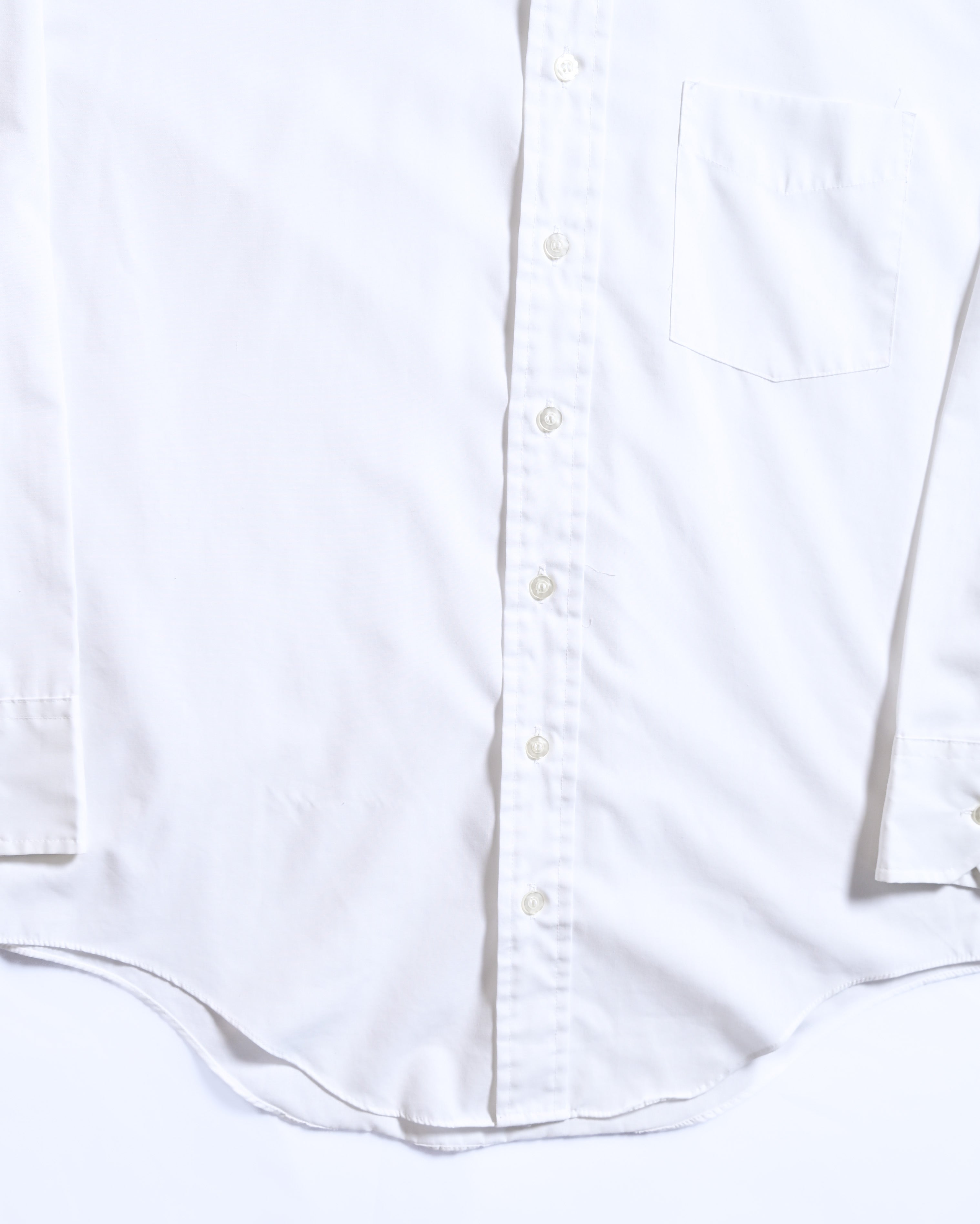 VINTAGE/ Pointed Collar White Shirt