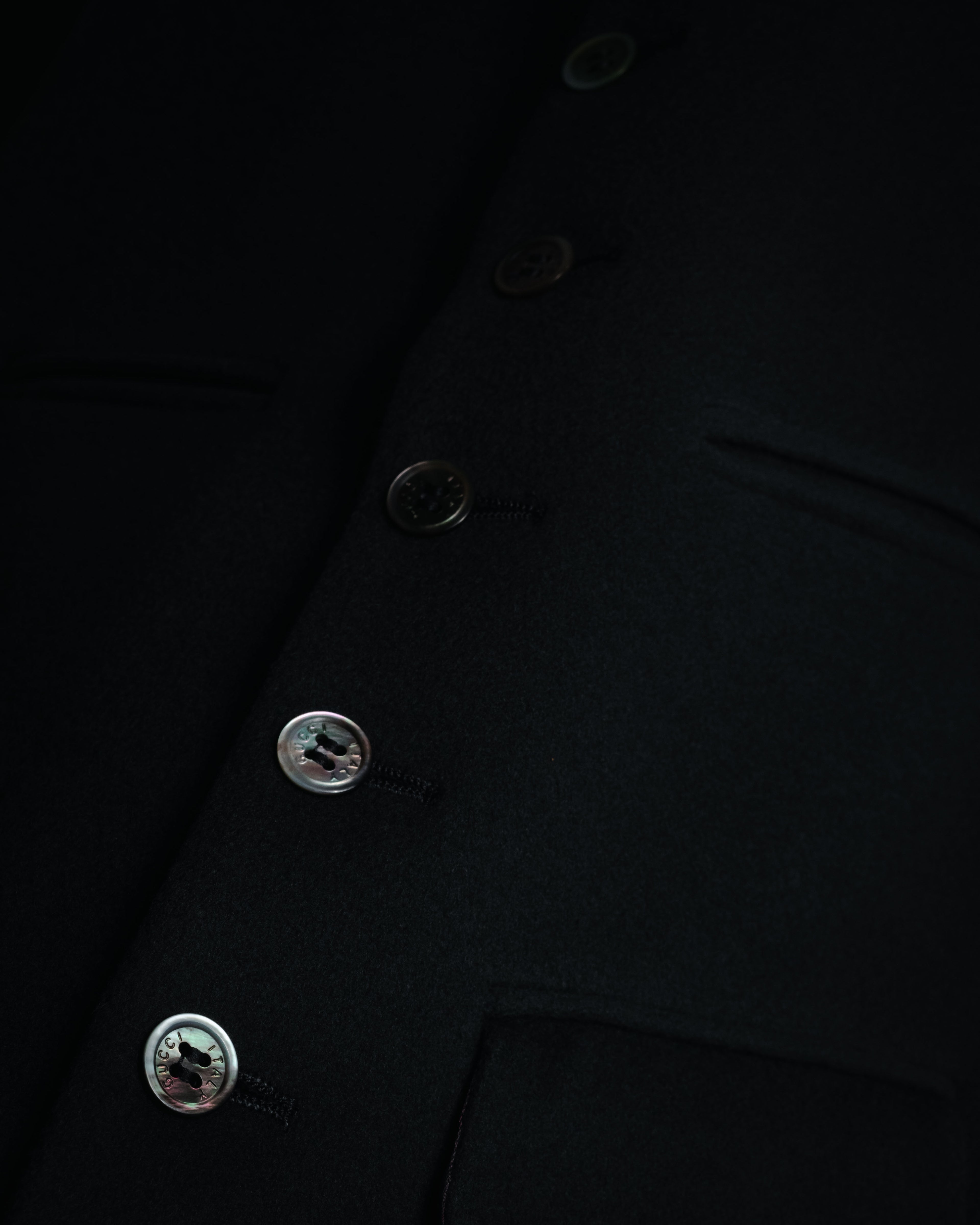 "GUCCI" 00’s wool tailored vest