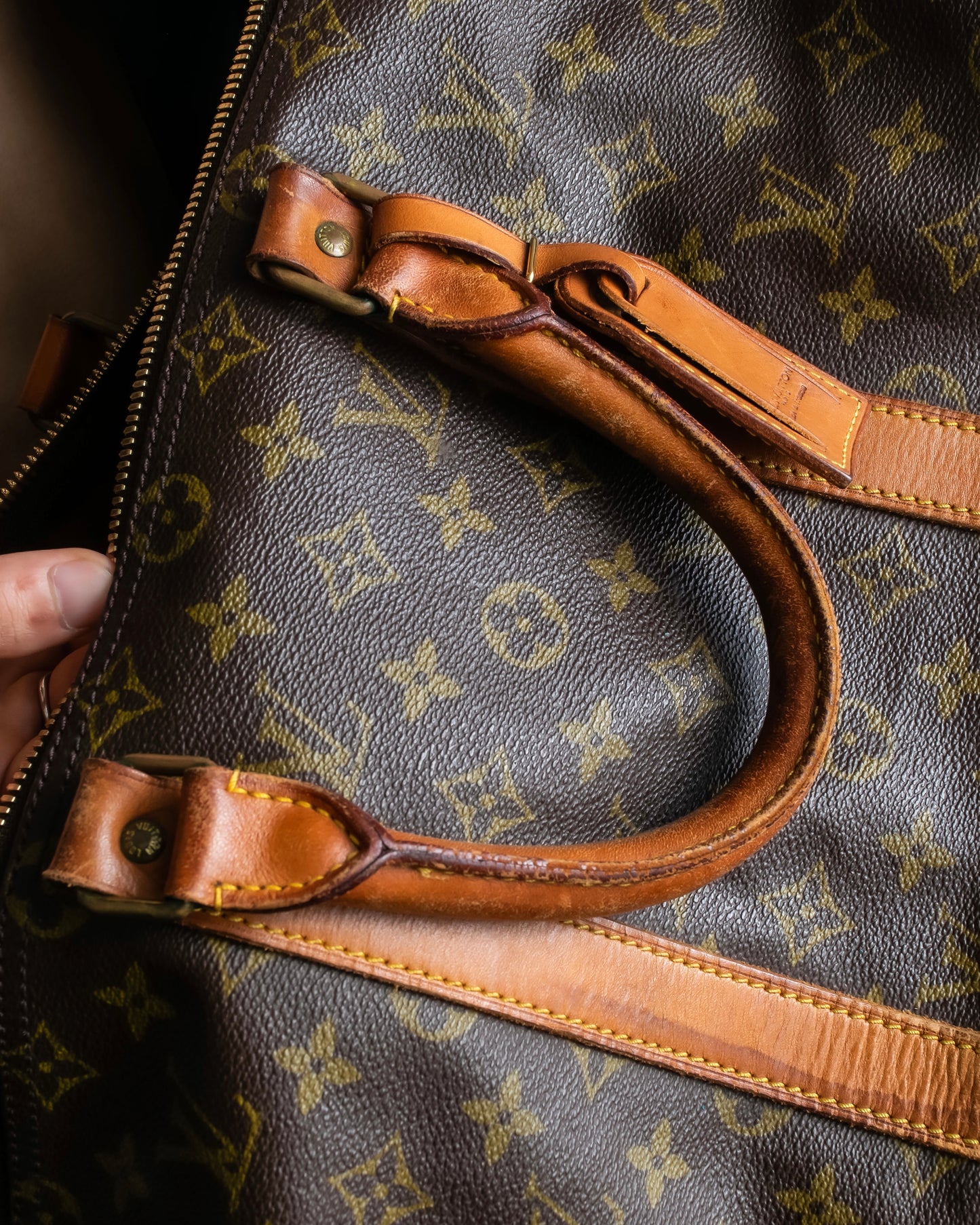 "LOUIS VUITTON" Keepall 50 monogram pattern boston bag