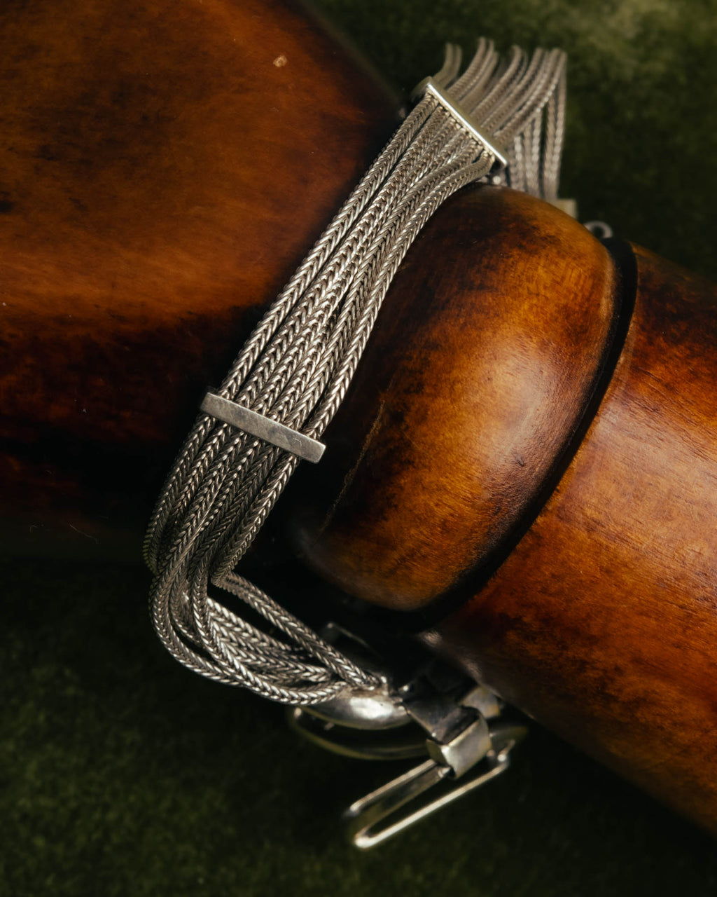 -SPECIAL- “HERMÈS” 70’s-90’s Étrier multi chain bracelet