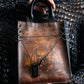 “Jean Paul Gautier” gargoyle printed hand bag