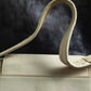 "Chloe" Gold parts design horizontal leather bag