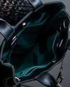 “Jean Paul Gautier” gargoyle printed hand bag