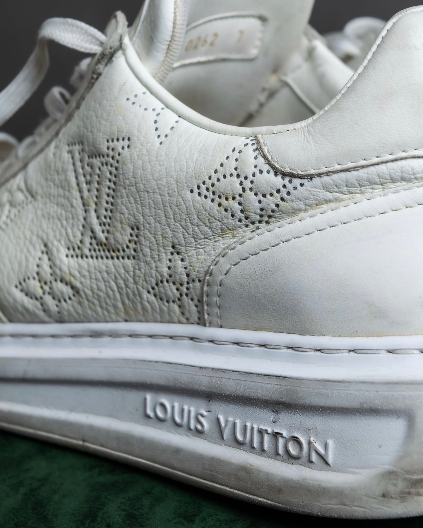 "LOUIS VUITTON" Monogrammed beverly hills line sneakers