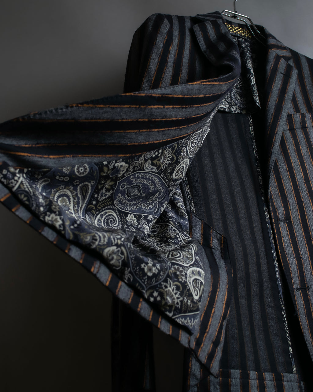 "ETRO" Multi-stripe tailored jacket