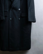 "MONSIEUR GIVENCHY" Double-breasted cashmere blend chesterfield coat