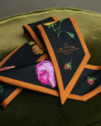 "PRADA" 2020's Floral silk skinny scarf