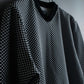 “VERSACE” checkered pattern zip pocket pull over