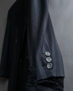 "GIANNI VERSACE" Striped classical tailored jacket