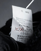 "Y’s" 17AW textured turtleneck knit sweater