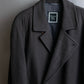 "CHRISTIAN DIOR MONSIEUR" Large lapel cashmere blend oversized mid length coat