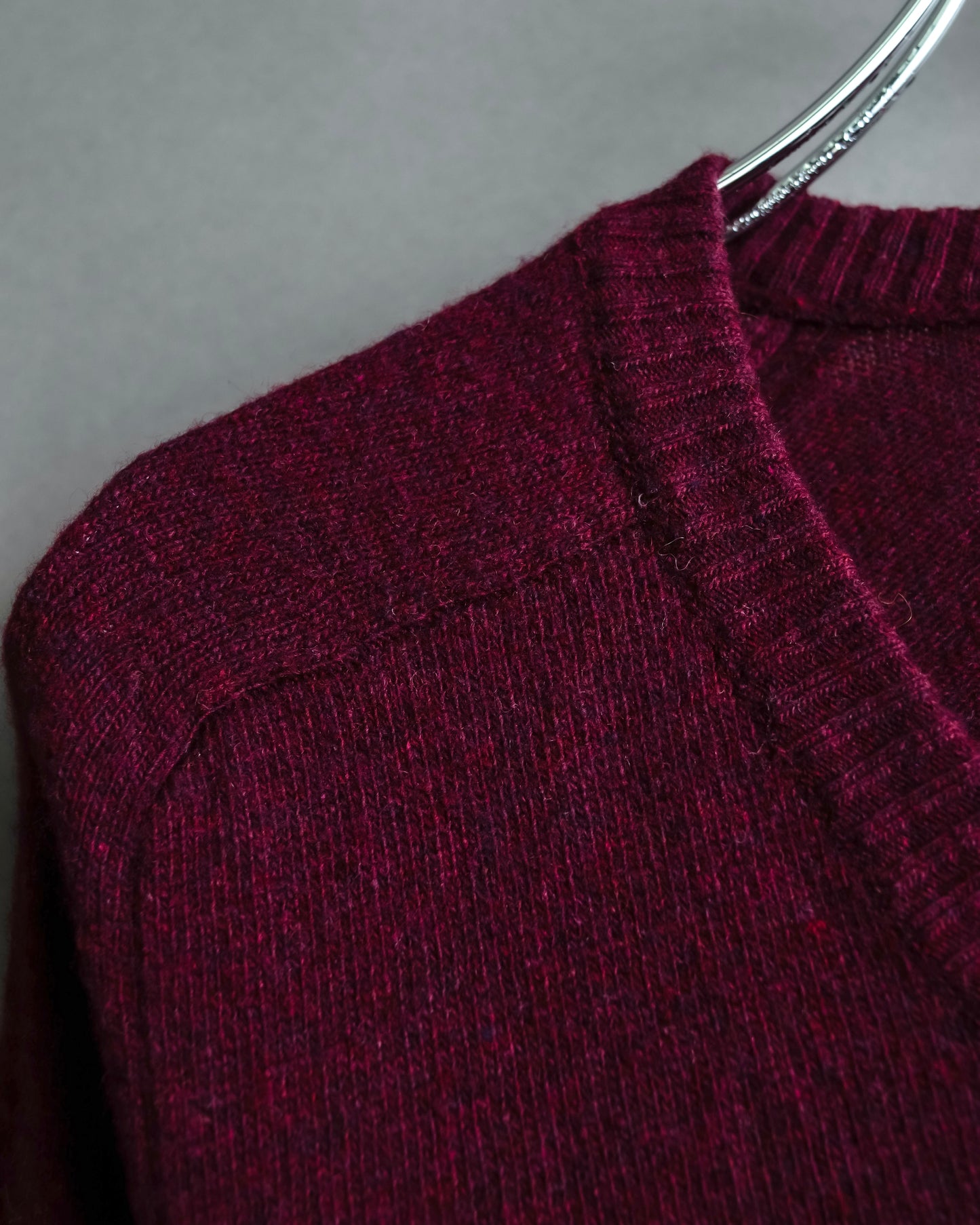 "D&G" Armband stripe design wool knit