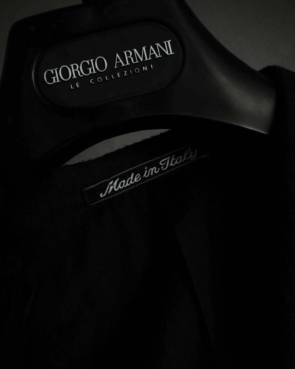 "GIORGIO ARMANI" LE COLLEZIONI line classical tailoring set up