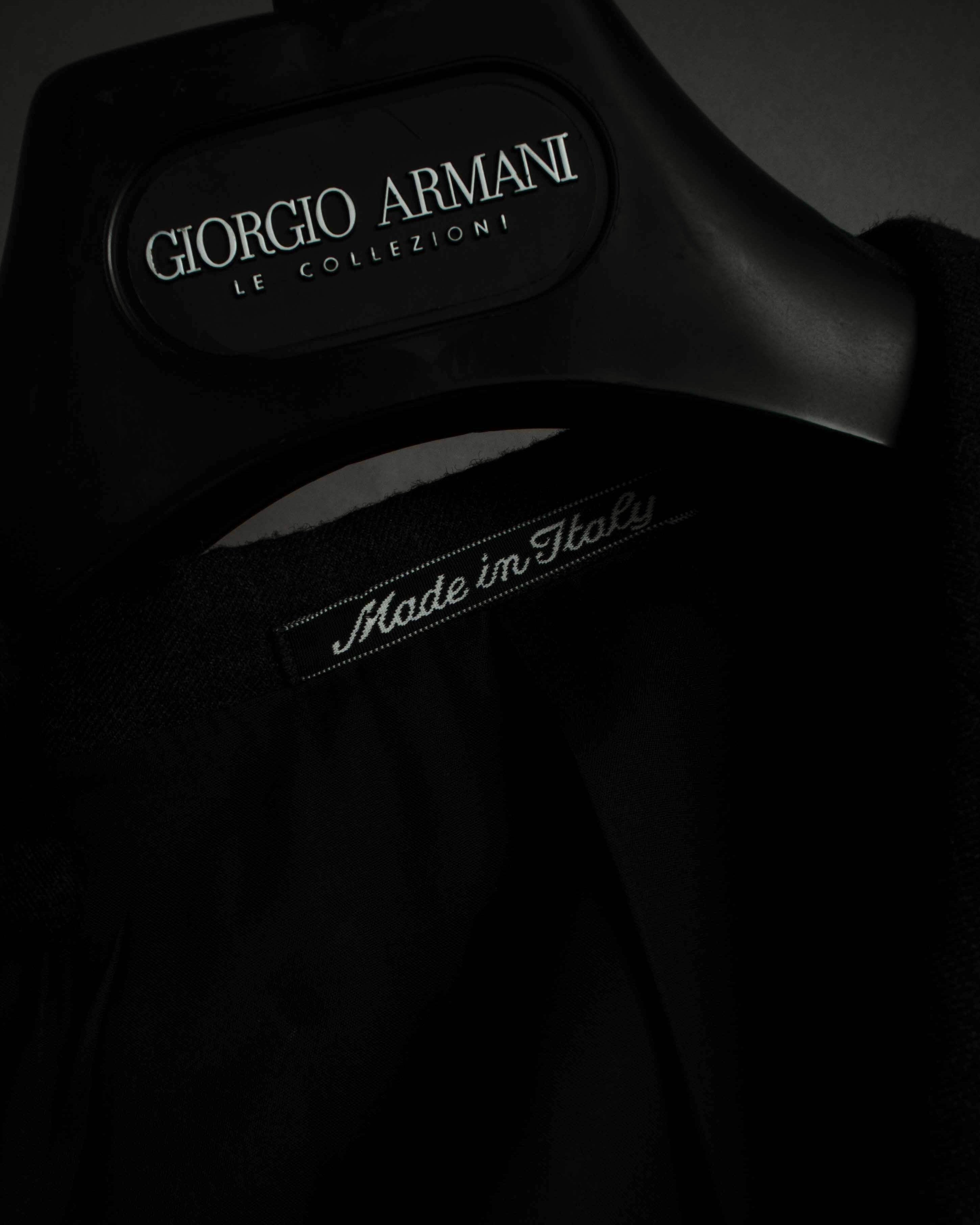 "GIORGIO ARMANI" LE COLLEZIONI line classical tailoring set up