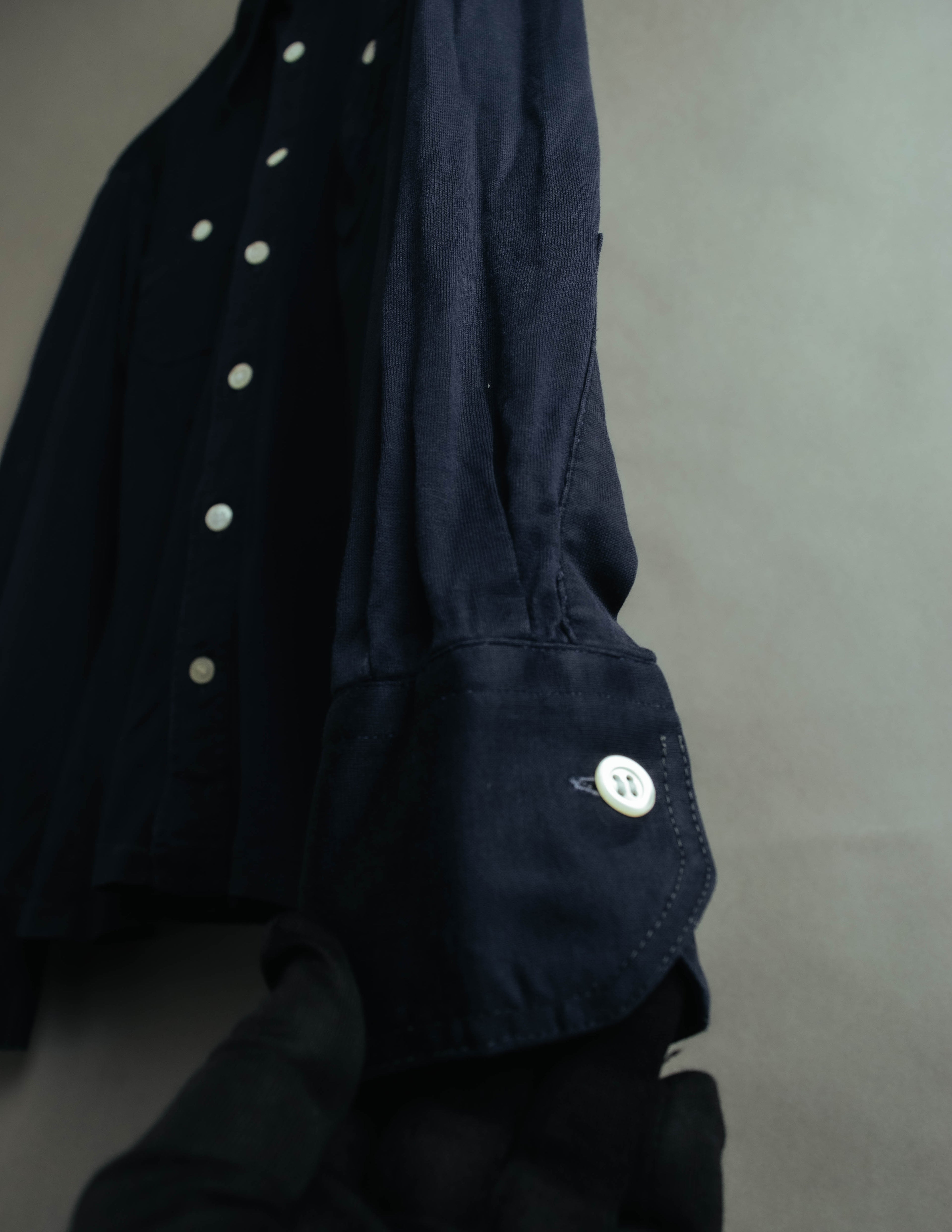 "CÉLINE" 70's-80's Sulky logo embroidered long sleeve shirt