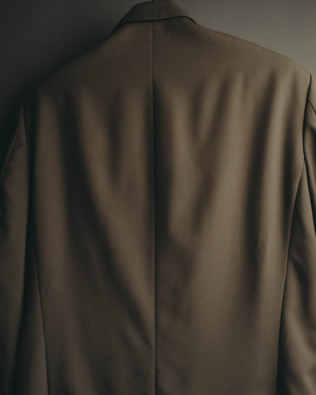 "Yves Saint Laurent pour homme" 80's-90's Structured double-breasted wool blazer