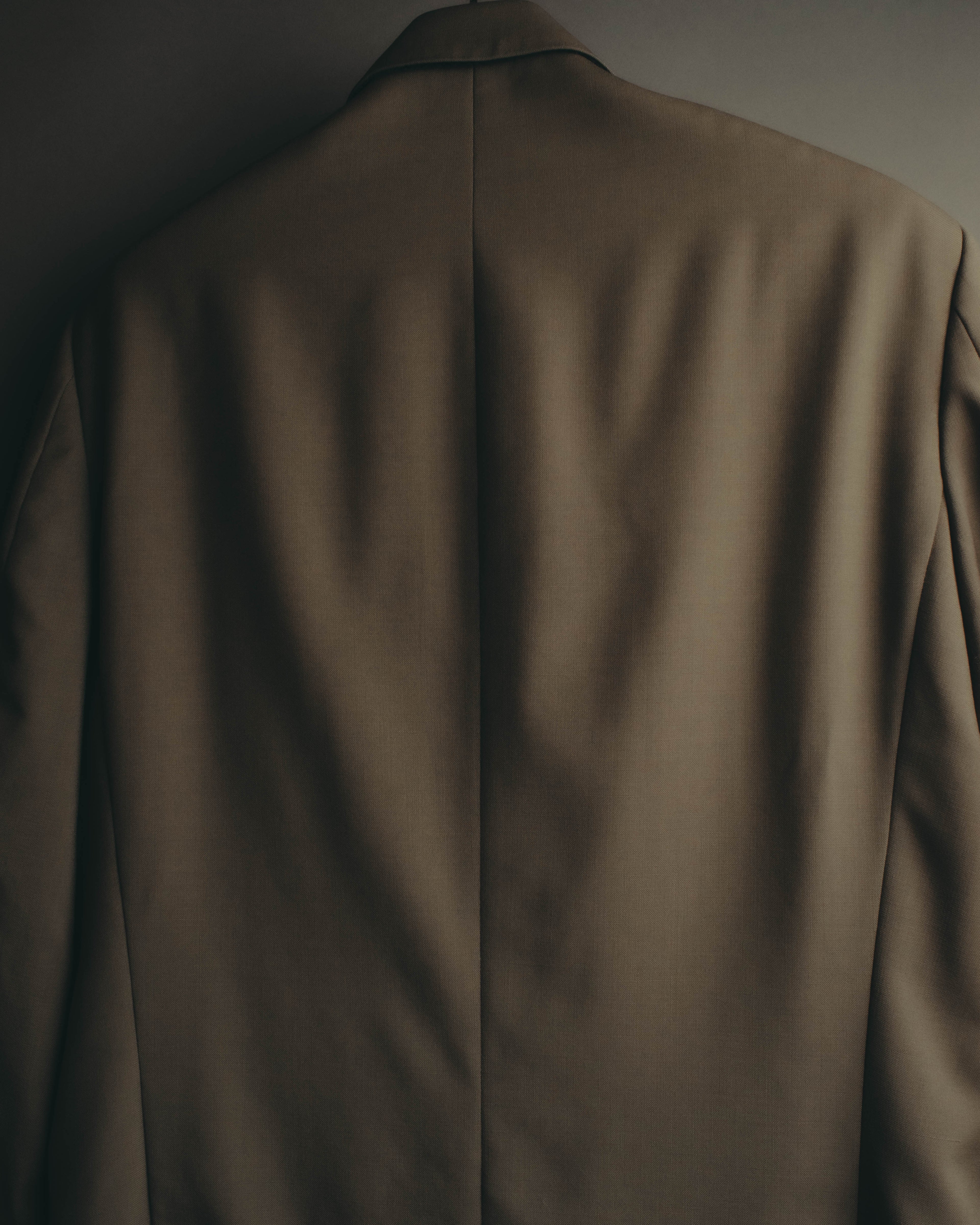 "Yves Saint Laurent pour homme" 80's-90's Structured double-breasted wool blazer