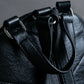 "DIESEL" Decorative zip design leather backpack