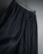 “EMPORIO ARMANI” 90’s-00’s Fluid wide trousers