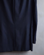 "HERMES" Pinstripe relaxed tailored jacket