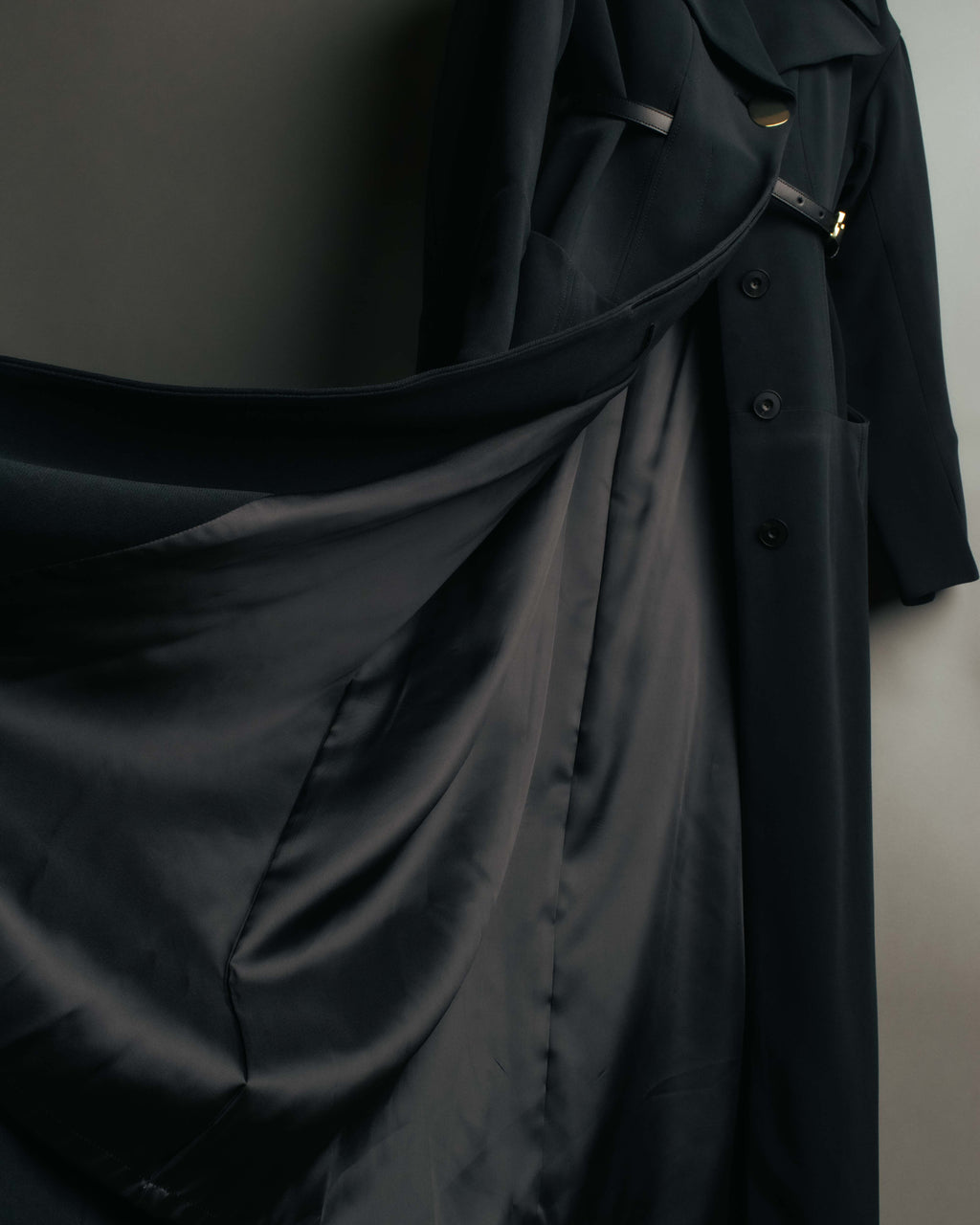 -SPECIAL- “HARUNOBU MURATA” 2024 SS Sculptural belted dress coat