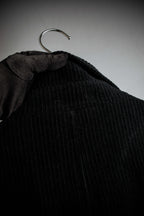 "BURBERRY" Thick wale corduroy oversized tailored jacket