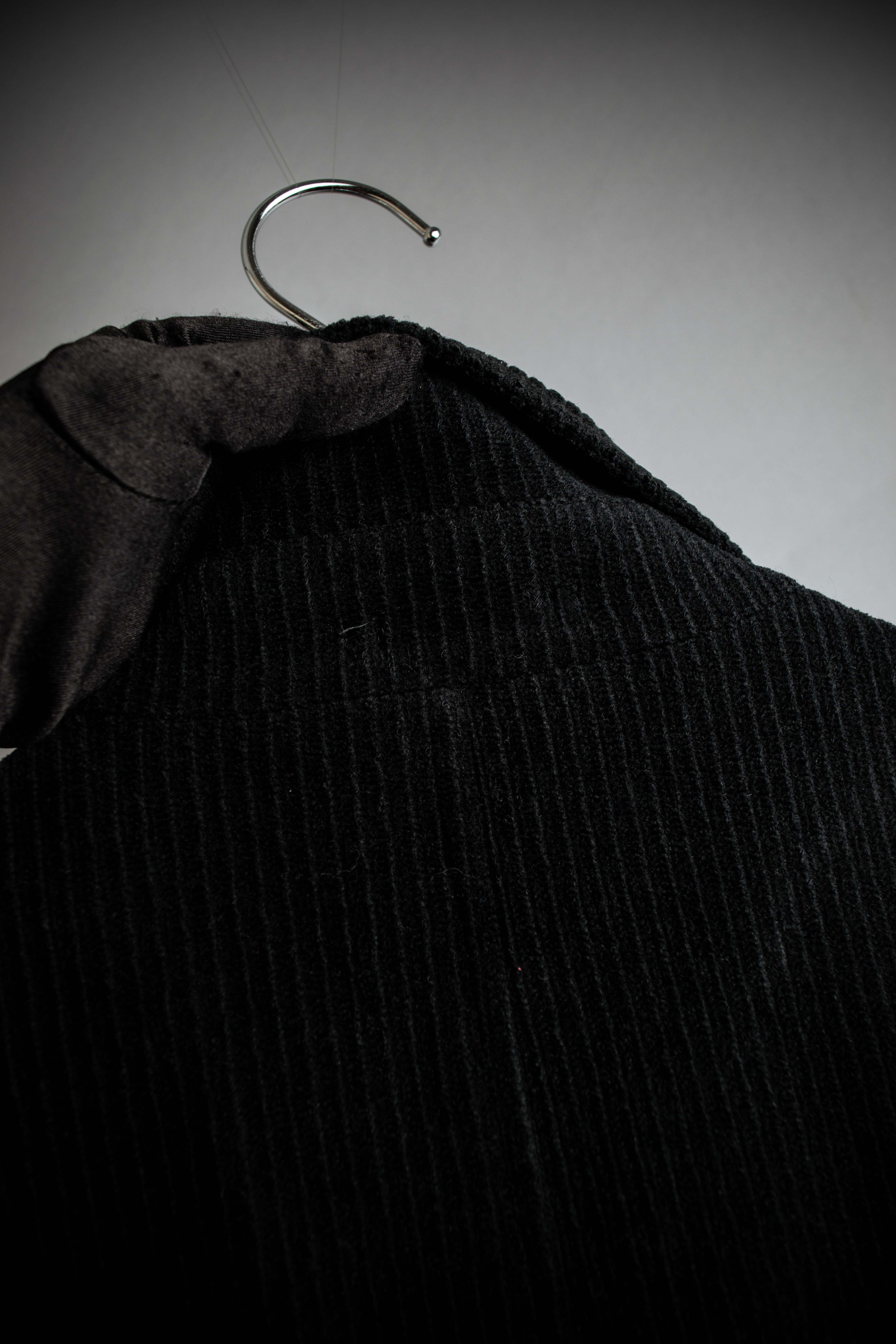 "BURBERRY" Thick wale corduroy oversized tailored jacket