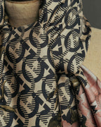 "Salvatore Ferragamo" 90's-00's Elegant floral silk scarf