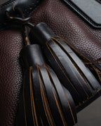 “BURBERRY” 2010’s Brogue tassel leather bag