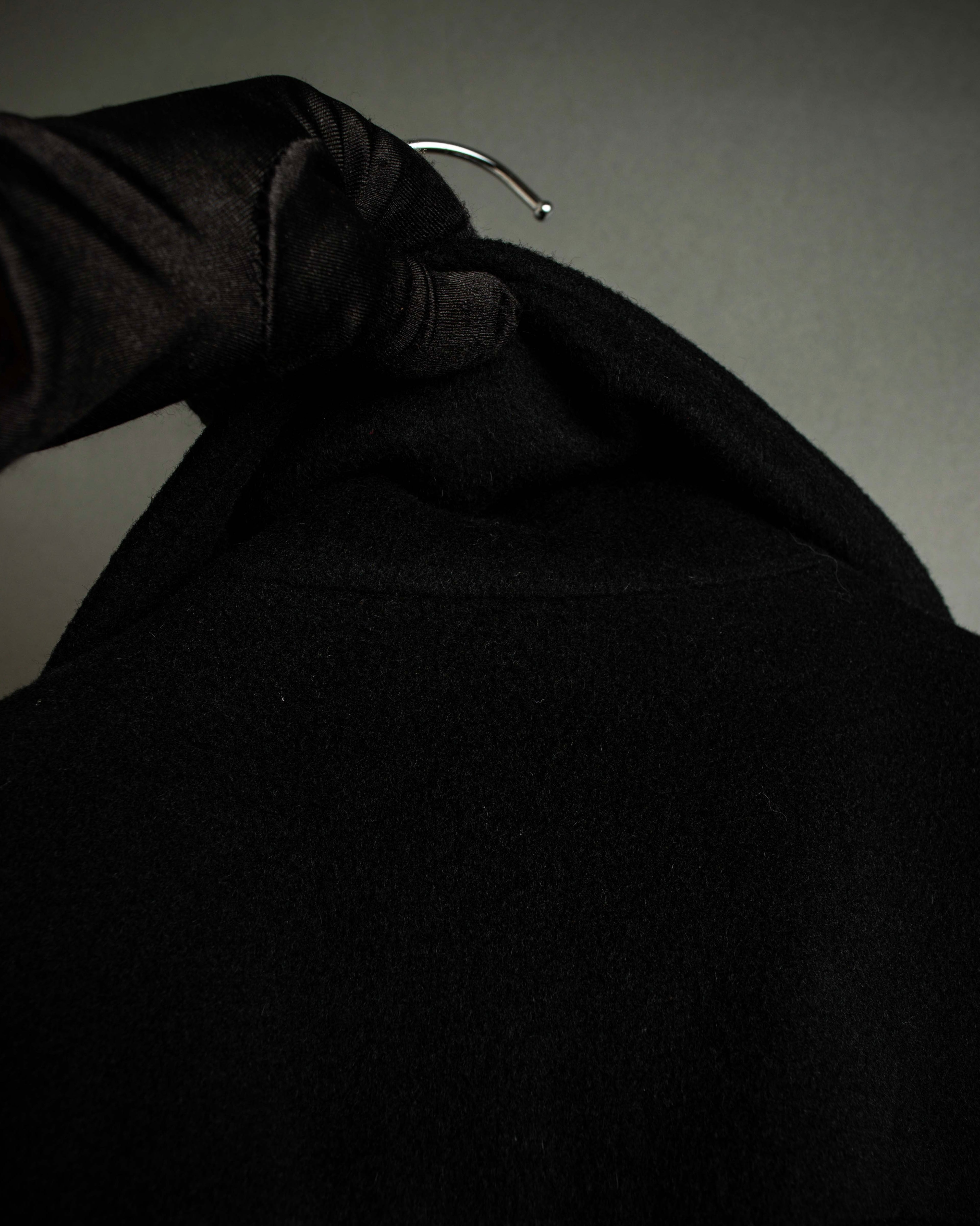 "Chloe" Peak lapel classically tailored chester coat