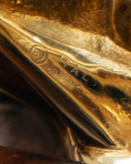 -SPECIAL- “Bottega Veneta” 10's- Sculptural gold plated knot ring