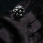 "2003's CHANEL" Camellia motif coco mark engraved ring