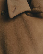 “MaxMara” 90’s-00’s Angora blend double breasted long coat