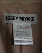 "ISSEY MIYAKE" Fine pleated shirt jacket