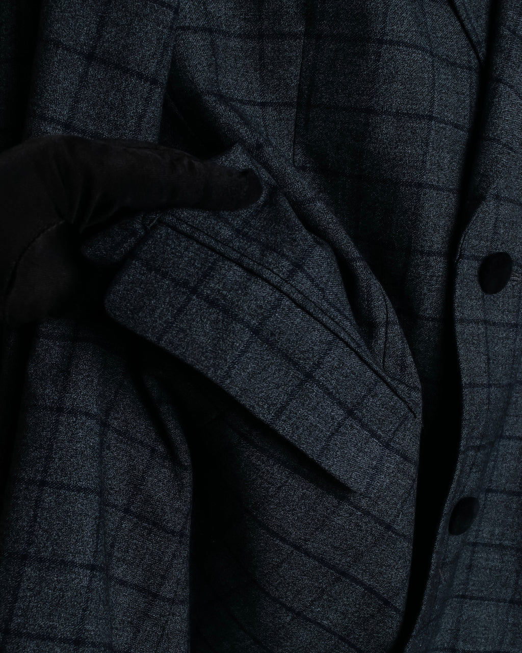 "JOHNBULL" Velvet collar design chesterfield coat