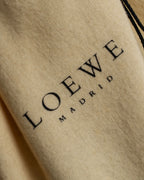 "LOEWE" Logo engraved wooden storage box