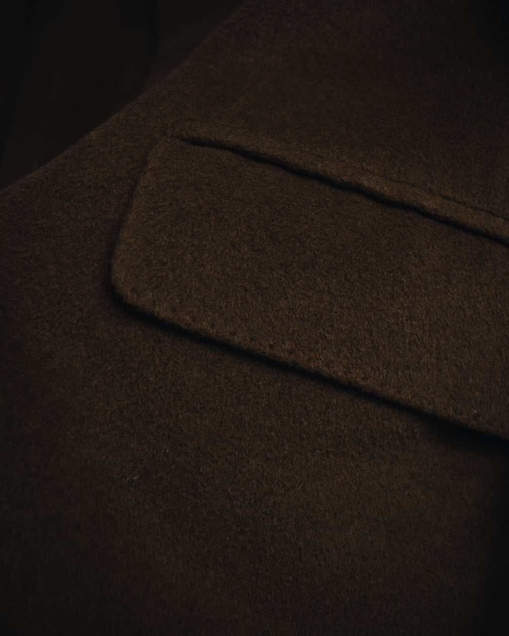 –SPECIAL– "LOEWE" 90’s cashgora blend tailored overcoat