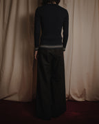 "Jean Paul GAULTIER CLASSIQUE"
Mid 90s nylon rib knit sweater