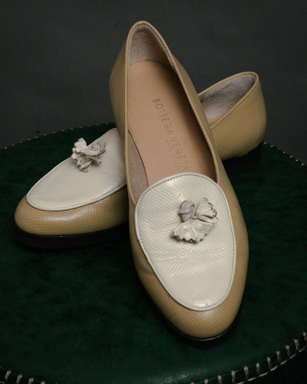 “BOTTEGA VENETA” 2010’s Tassel leather loafers
