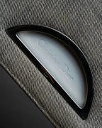 "Christian Dior" Malice Pearl Series greige color canvas shoulder bag