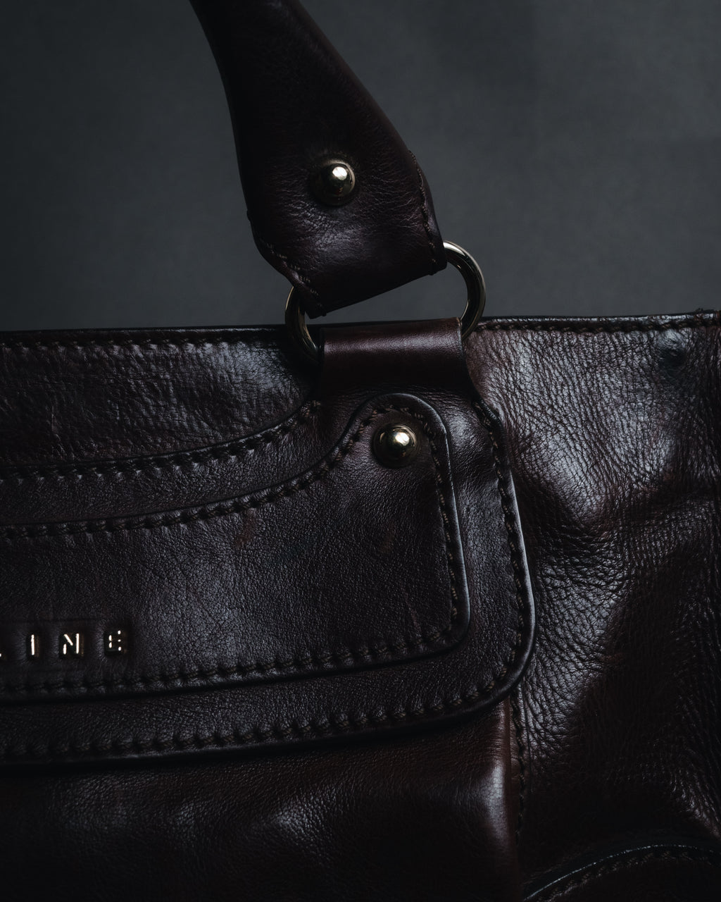"CELINE" 00’s structured boogie handbag