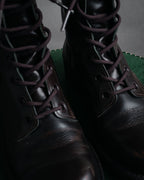 “tricot COMME des GARÇONS”
1990’s-00’s Lace-up military boots