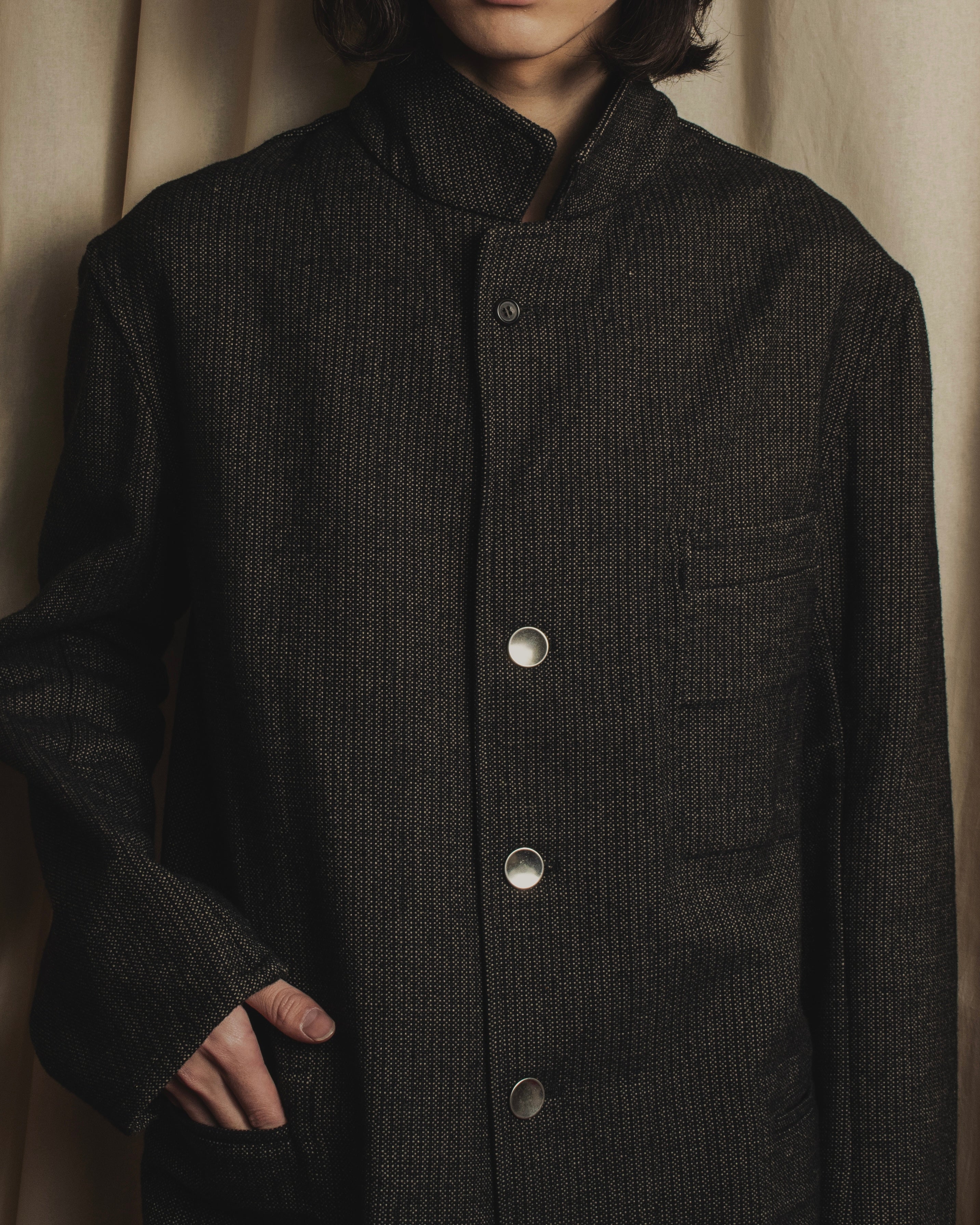 Chaqueta de ropa de trabajo con textura 03AW de Comme des Garçons SHIRT