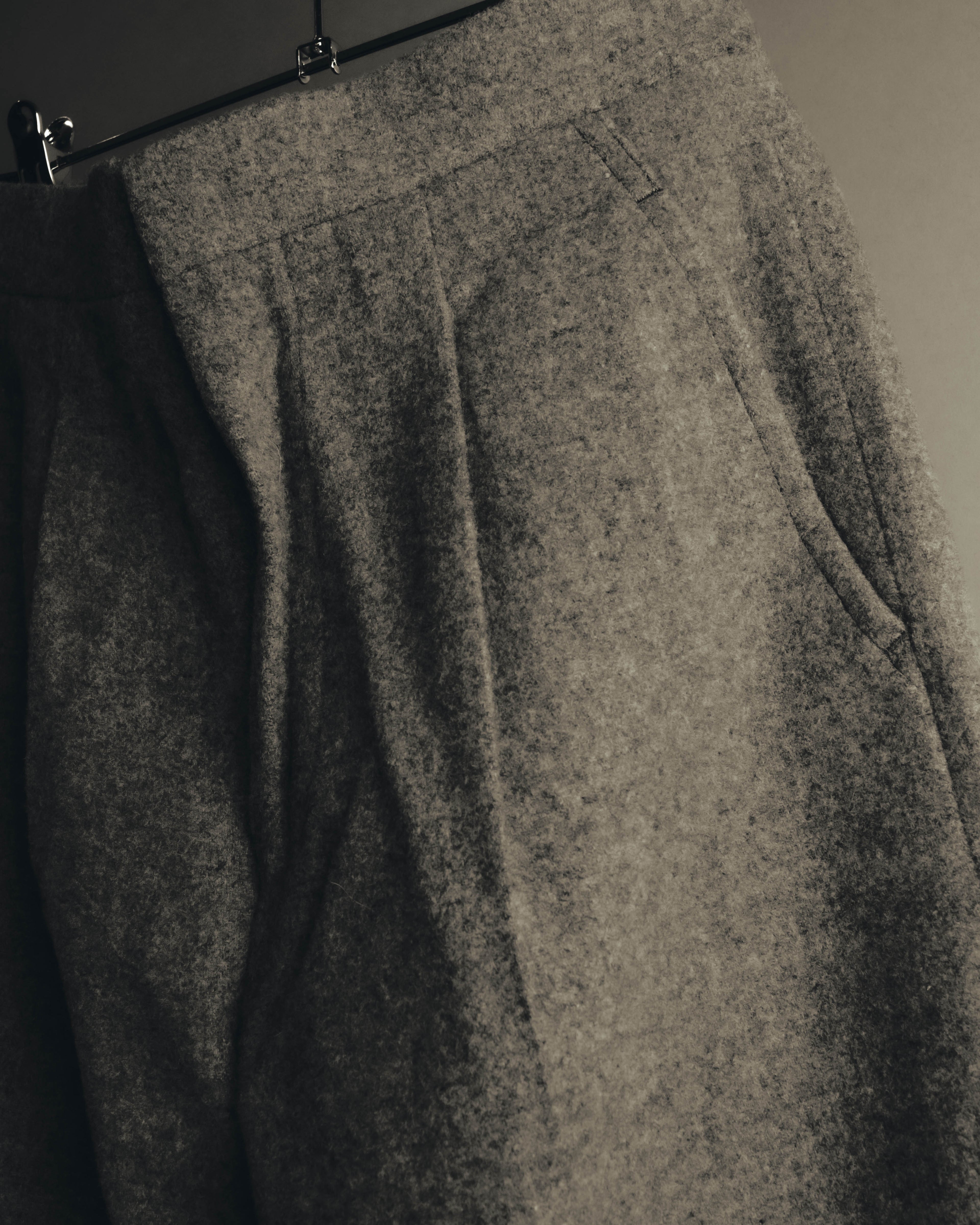 "tricot COMME des GARÇONS" 90's Brushed wool wide trousers