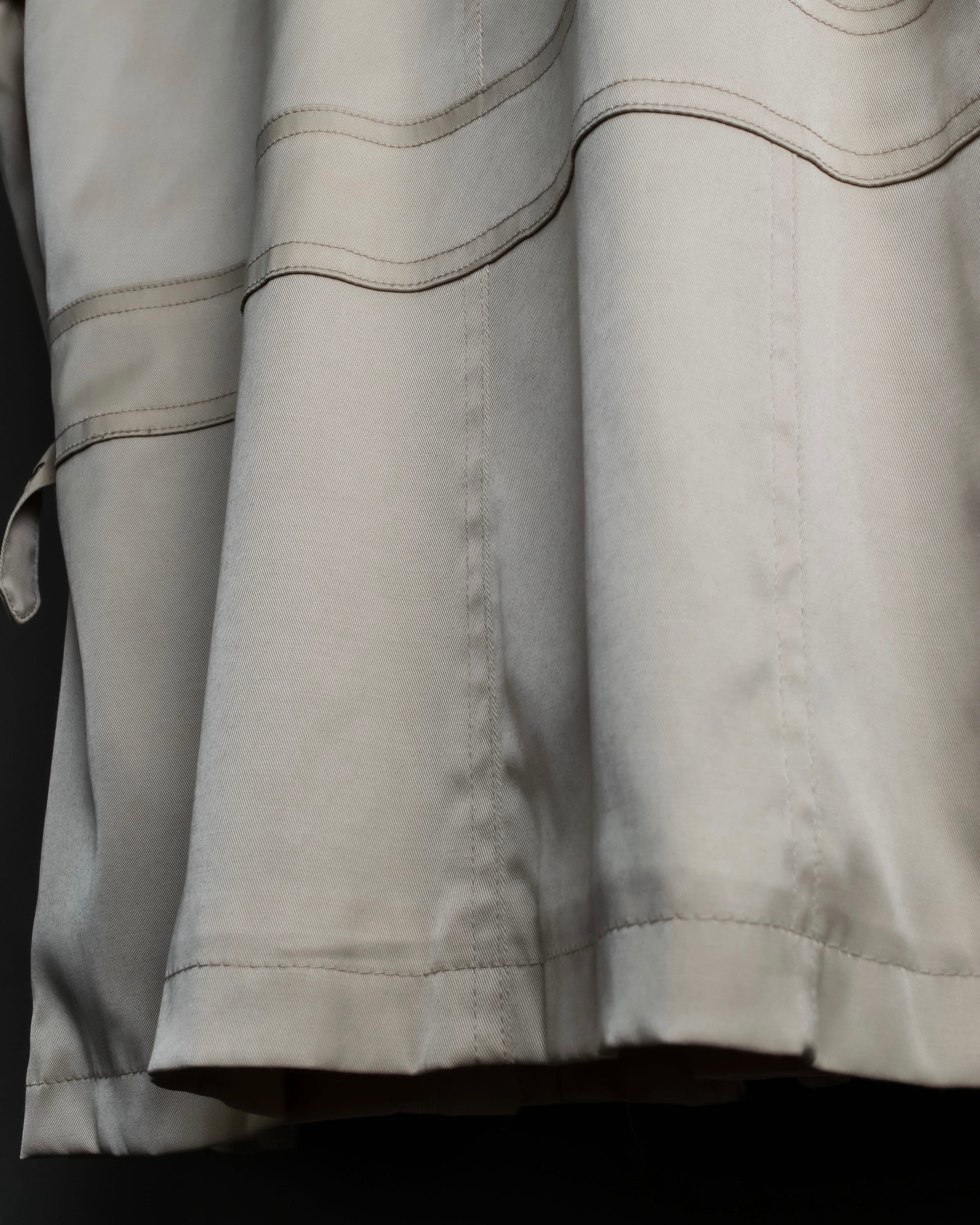 "PRADA" Military detail cotton jacket