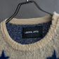 "LIBERAL ARTS" Star pattern oversized knit pullover